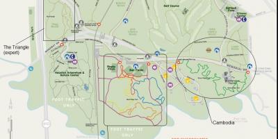 Mapa ng Memorial park Houston